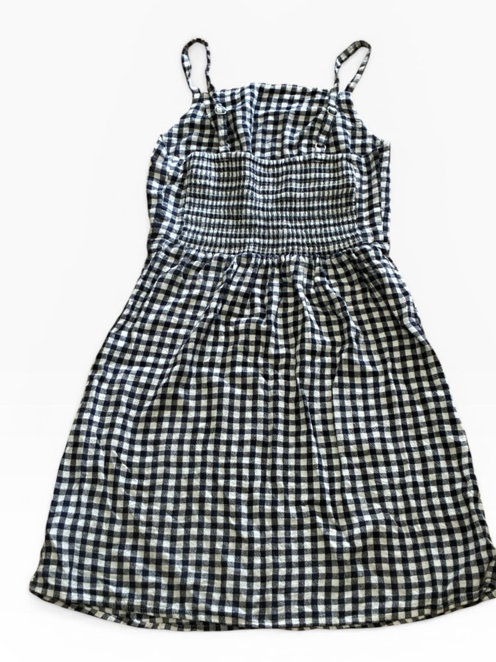 Old Navy Black and White Gingham Dress - Picture 3 of 3